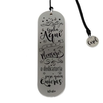 Marca Páginas Nombre personalizado - Idealia® Regalos Personalizados