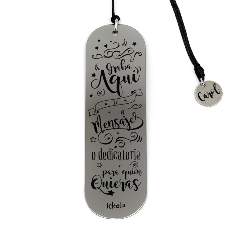 Marca Páginas Nombre personalizado - Idealia® Regalos Personalizados