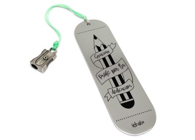 Marca Páginas Gracias Profe Sacapuntas - Idealia® Regalos Personalizados