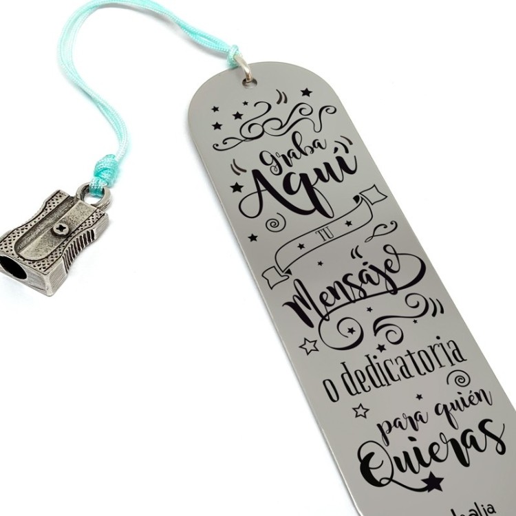 Marca Páginas Sacapuntas personalizado - Idealia® Regalos Personalizados