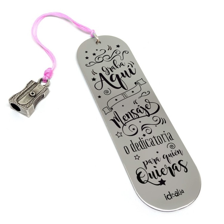 Marca Páginas Sacapuntas personalizado - Idealia® Regalos Personalizados