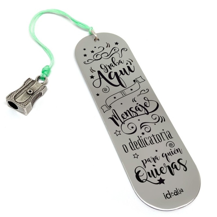 Marca Páginas Sacapuntas personalizado - Idealia® Regalos Personalizados
