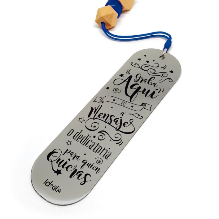 Marca Páginas Madera personalizado - Idealia® Regalos Personalizados