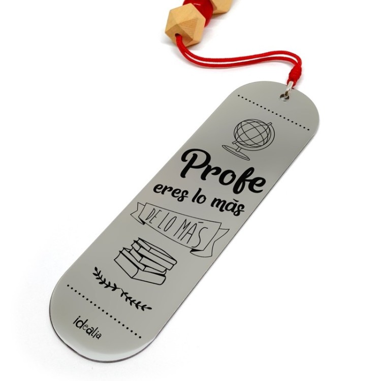 Marca Páginas Profe Eres lo Más Madera - Idealia® Regalos Personalizados