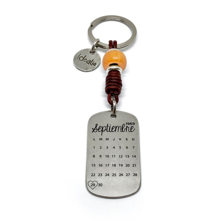 Llavero Color Calendario - Idealia® Regalos Personalizados