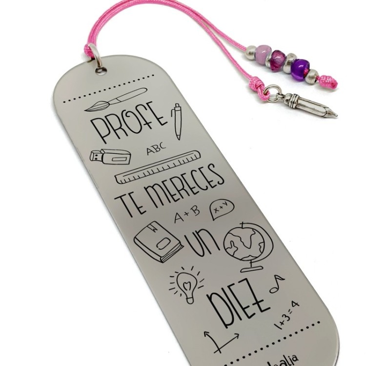 Marca Páginas Te Mereces un Diez Colgantes - Idealia® Regalos Personalizados