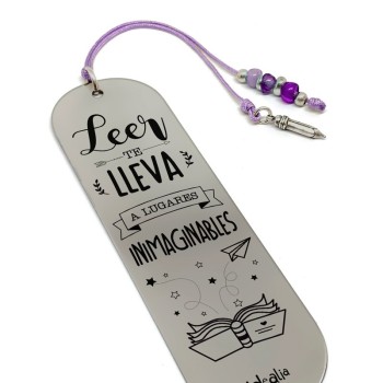 Marca Páginas Lugares Inimaginables Colgantes - Idealia® Regalos Personalizados