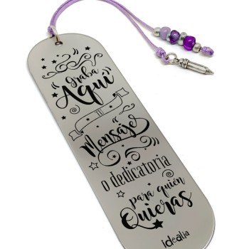 Marca Páginas Colgantes personalizado - Idealia® Regalos Personalizados