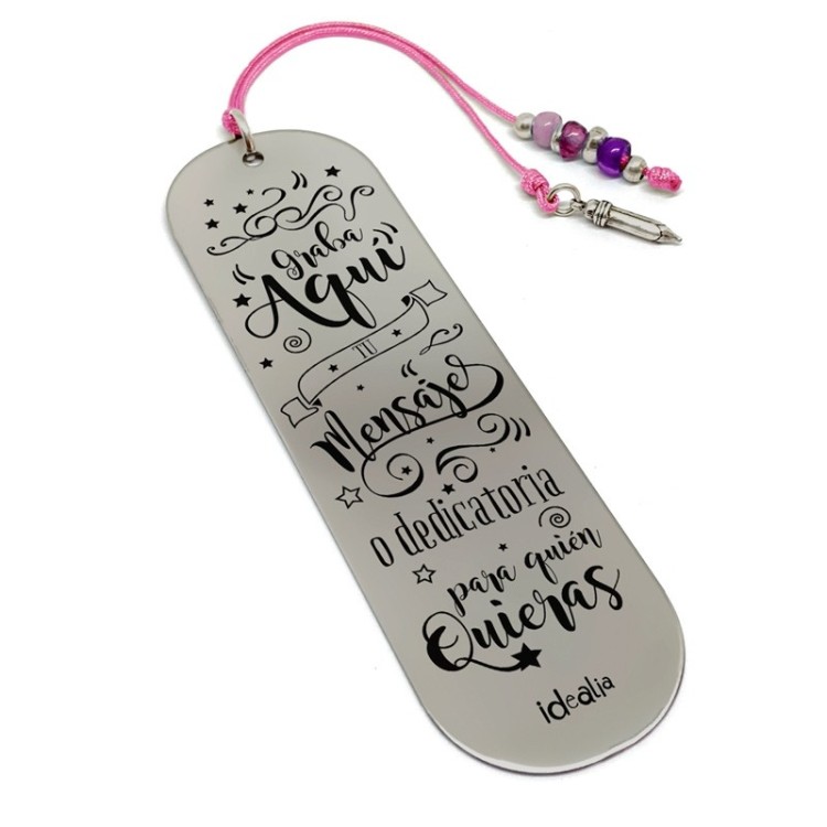 Marca Páginas Colgantes personalizado - Idealia® Regalos Personalizados