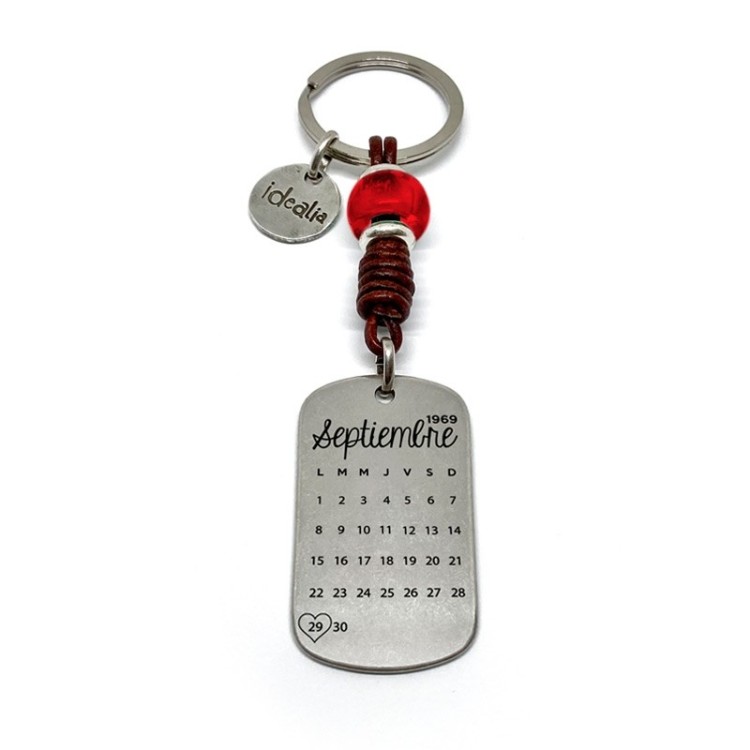 Llavero Color Calendario - Idealia® Regalos Personalizados
