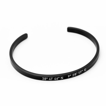 Brazalete Fino Coordenadas - Idealia® Regalos Personalizados