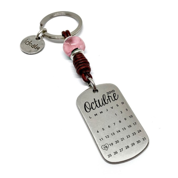 Llavero Color Calendario - Idealia® Regalos Personalizados