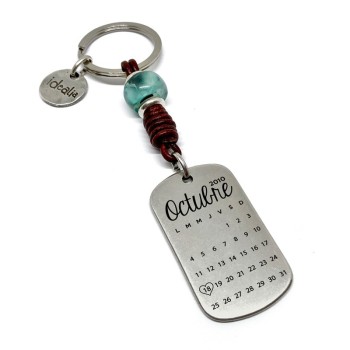 Llavero Color Calendario - Idealia® Regalos Personalizados