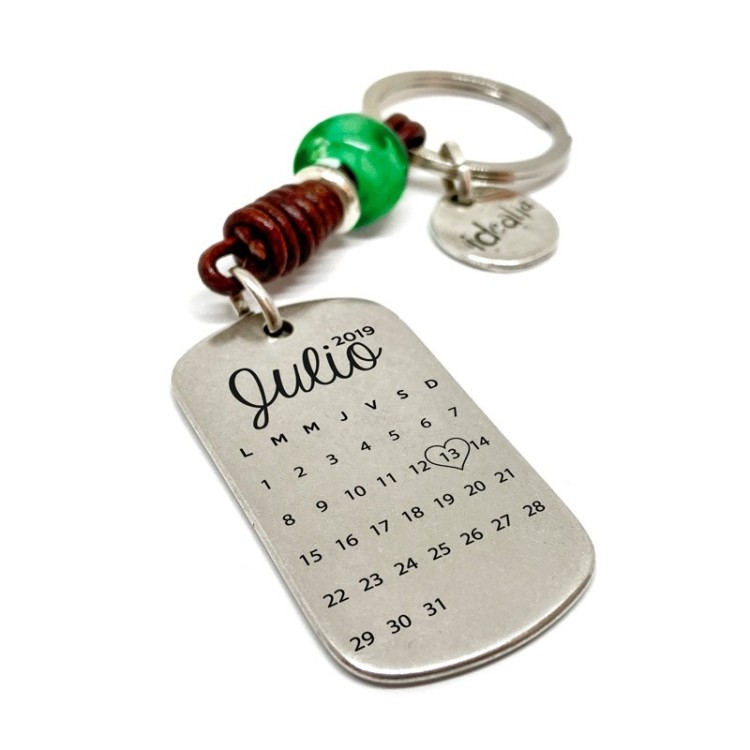 Llavero Color Calendario - Idealia® Regalos Personalizados