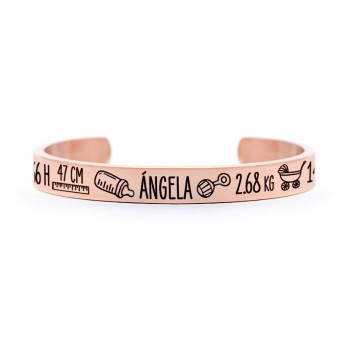 Brazalete Ancho Natalicio - Idealia® Regalos Personalizados