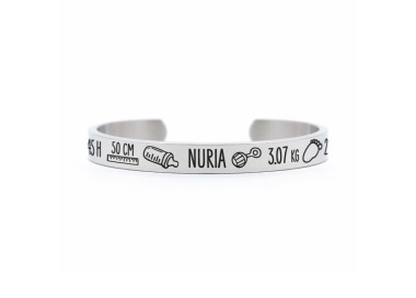 Brazalete Ancho Natalicio - Idealia® Regalos Personalizados
