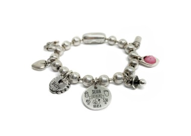 Pulsera Bolas Bebés - Idealia® Regalos Personalizados