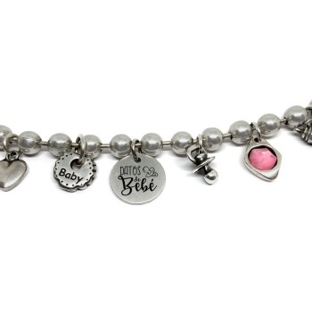 Pulsera Bolas Bebés - Idealia® Regalos Personalizados