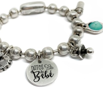 Pulsera Bolas Bebés - Idealia® Regalos Personalizados