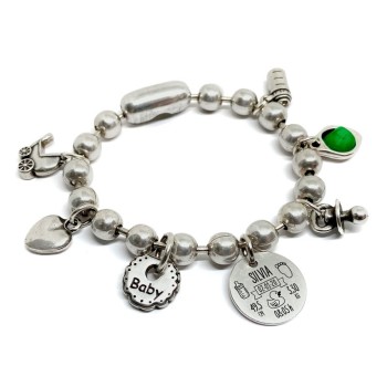 Pulsera Bolas Bebés - Idealia® Regalos Personalizados