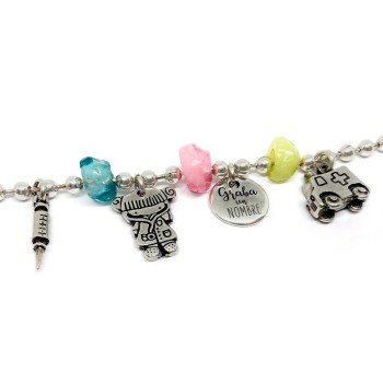 Pulsera Resinas Sanitarios - Idealia® Regalos Personalizados