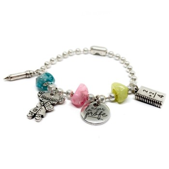Pulsera Resinas Profes - Idealia® Regalos Personalizados
