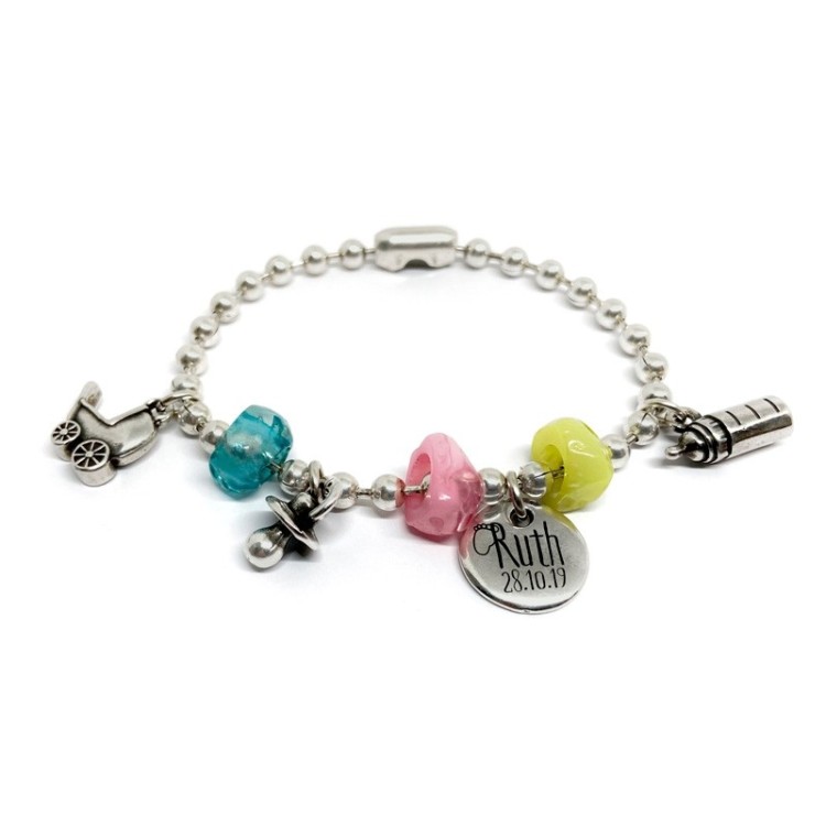 Pulsera Resinas Bebé - Idealia® Regalos Personalizados