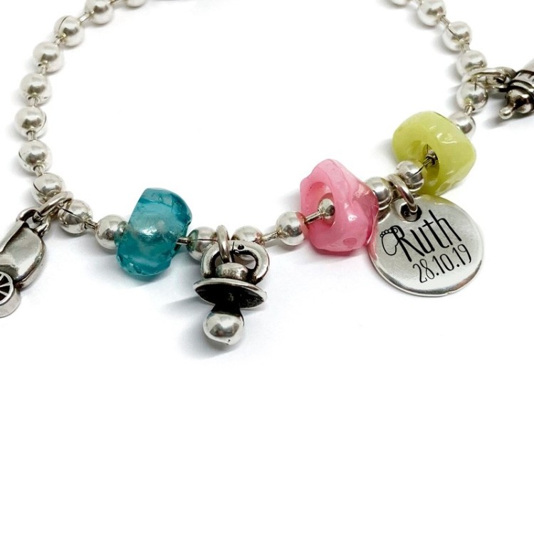 Pulsera Resinas Bebé - Idealia® Regalos Personalizados