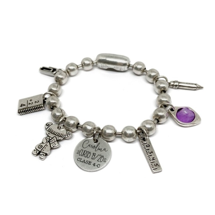 Pulsera Bolas Profes - Idealia® Regalos Personalizados