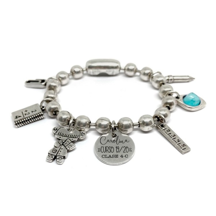 Pulsera Bolas Profes - Idealia® Regalos Personalizados