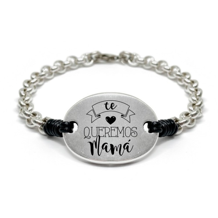 Pulsera Cadena Mamá - Idealia® Regalos Personalizados