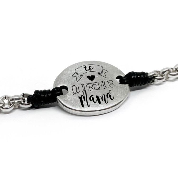Pulsera Cadena Mamá - Idealia® Regalos Personalizados