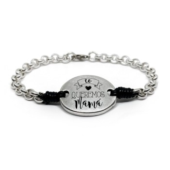 Pulsera Cadena Mamá - Idealia® Regalos Personalizados