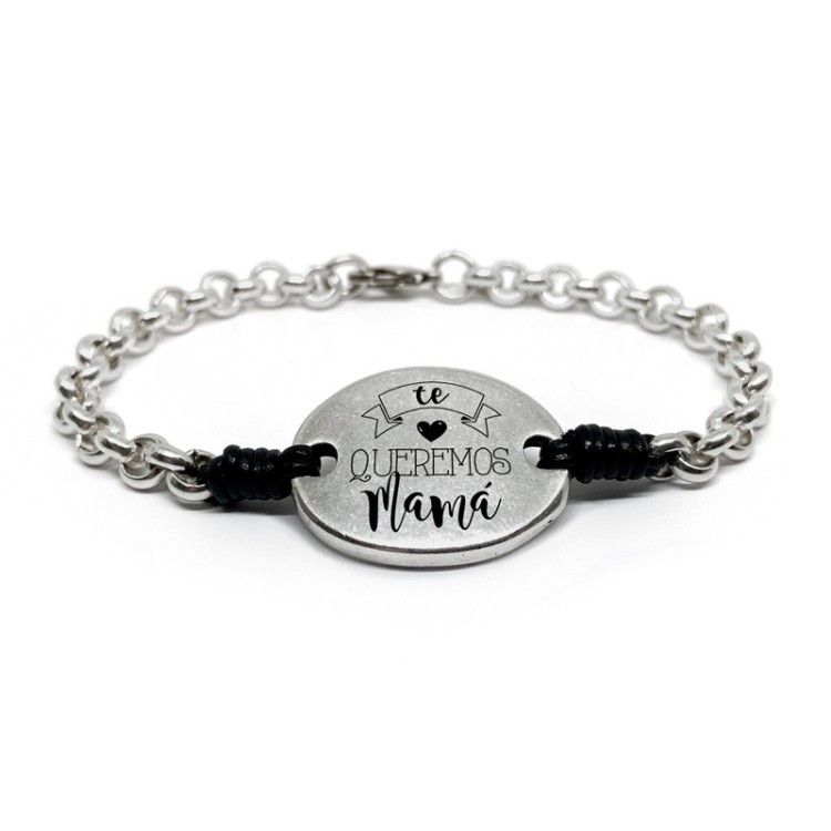 Pulsera Cadena Mamá - Idealia® Regalos Personalizados