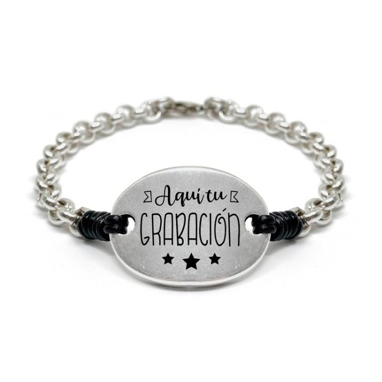 Pulsera Cadena Resina - Idealia® Regalos Personalizados