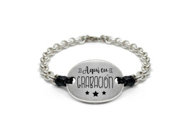 Pulsera Cadena Resina - Idealia® Regalos Personalizados