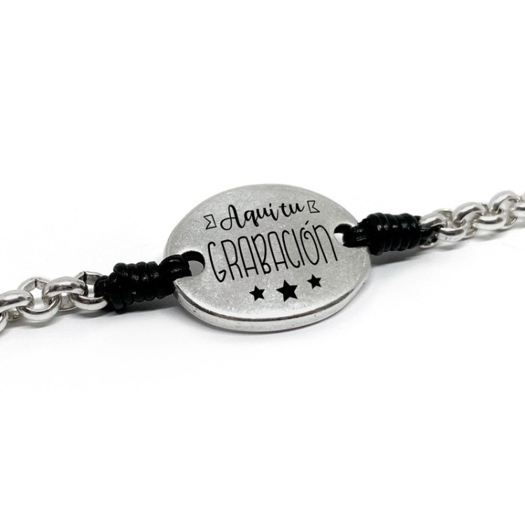 Pulsera Cadena Resina - Idealia® Regalos Personalizados