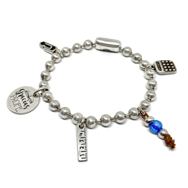Pulsera Cadena Profes - Idealia® Regalos Personalizados