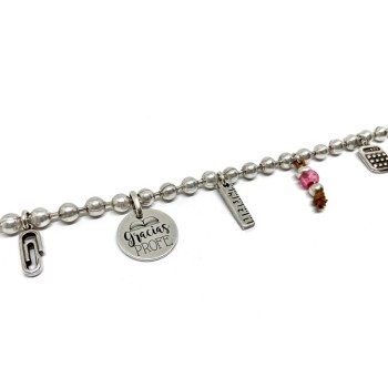 Pulsera Cadena Profes - Idealia® Regalos Personalizados