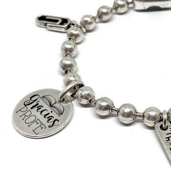Pulsera Cadena Profes - Idealia® Regalos Personalizados