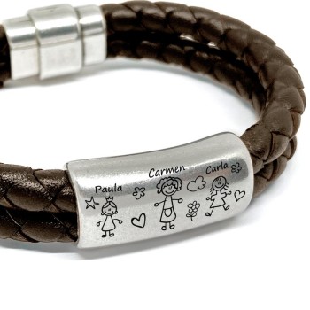 Pulsera Regaliz Familia - Idealia® Regalos Personalizados