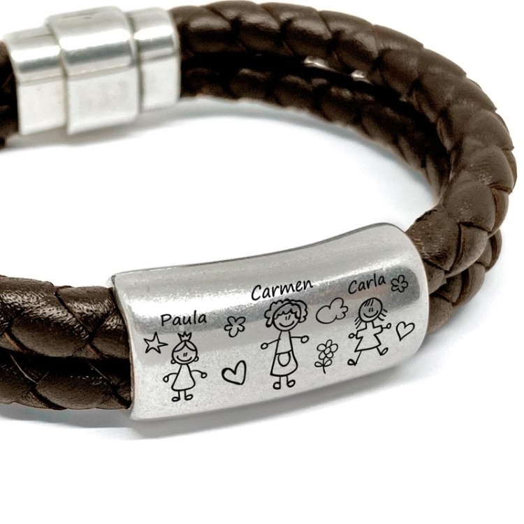 Pulsera Regaliz Familia - Idealia® Regalos Personalizados