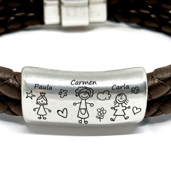 Pulsera Regaliz Familia - Idealia® Regalos Personalizados