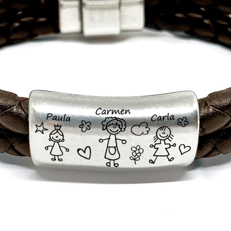 Pulsera Regaliz Familia - Idealia® Regalos Personalizados