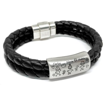 Pulsera Regaliz Familia - Idealia® Regalos Personalizados