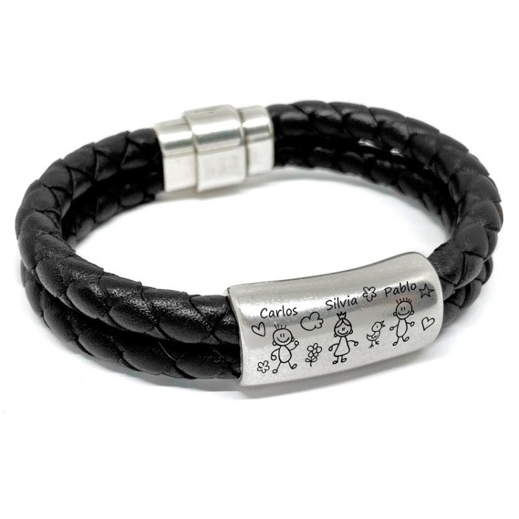 Pulsera Regaliz Familia - Idealia® Regalos Personalizados