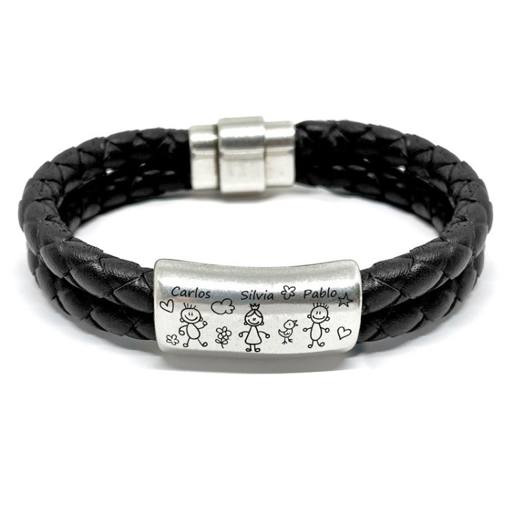 Pulsera Regaliz Familia - Idealia® Regalos Personalizados