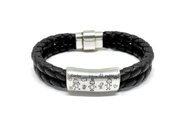 Pulsera Regaliz Familia - Idealia® Regalos Personalizados