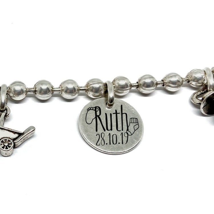 Pulsera Cadena Bebés - Idealia® Regalos Personalizados