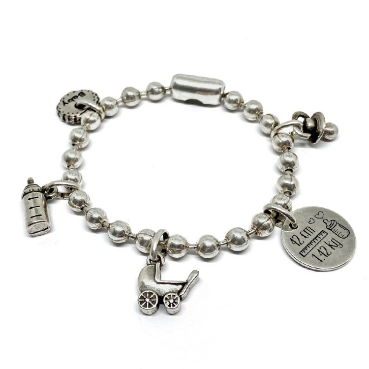 Pulsera Cadena Bebés - Idealia® Regalos Personalizados